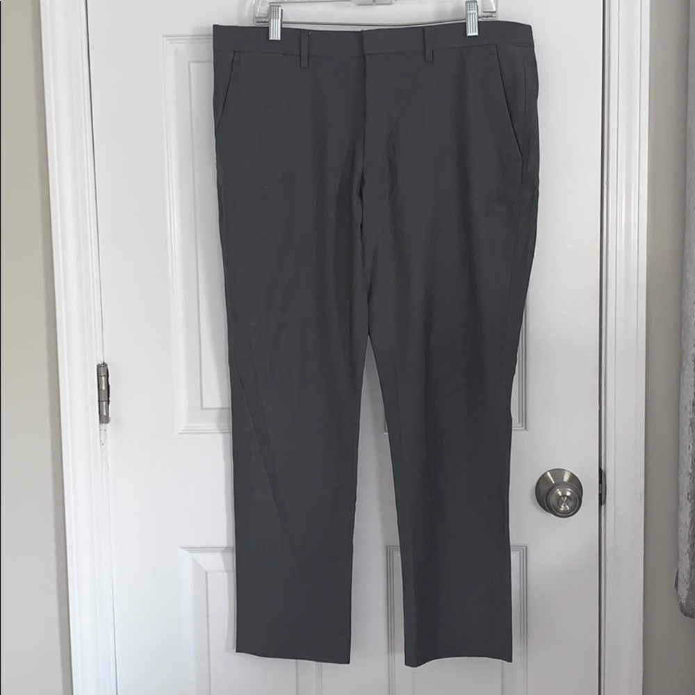 Express slim fit grey dress pant 34/30 NWOT